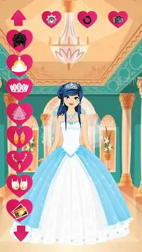 Play Princess Bride Dress Up Game as an online game Princess Bride Dress Up Game with UptoPlay
