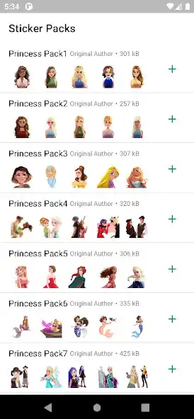 Play Princess Cartoon Stickerz as an online game Princess Cartoon Stickerz with UptoPlay