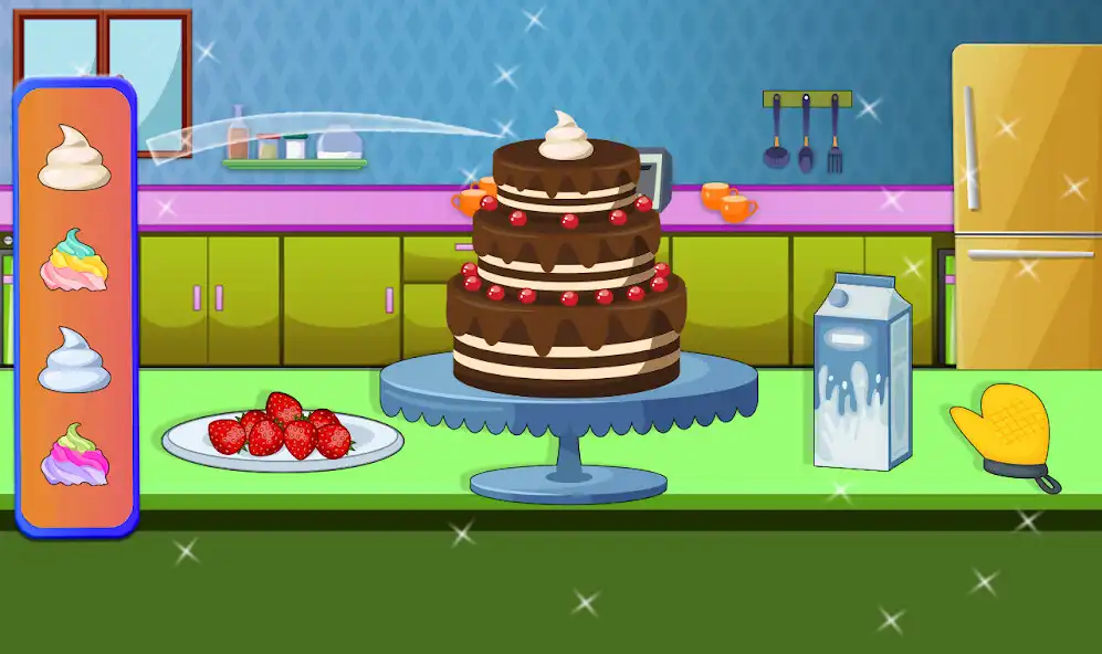 Play Princess Chocolate Cake Maker as an online game Princess Chocolate Cake Maker with UptoPlay