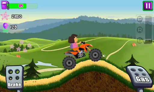 Play Princess  Climb The Hill as an online game Princess  Climb The Hill with UptoPlay