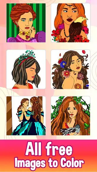 Play Princess Color by Number Book: Girls Painting Page  and enjoy Princess Color by Number Book: Girls Painting Page with UptoPlay