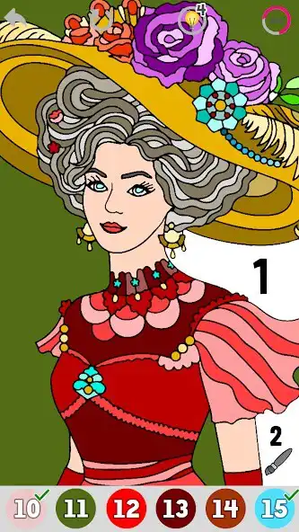 Play Princess Color by Number Book: Girls Painting Page as an online game Princess Color by Number Book: Girls Painting Page with UptoPlay