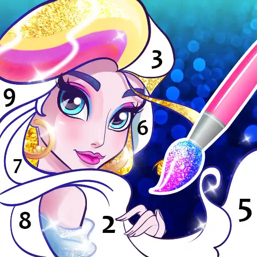 Play Princess Color by Number Game APK Play Princess Color by Number Game APK