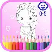 Free play online Princess Coloring Book 4 Kids APK