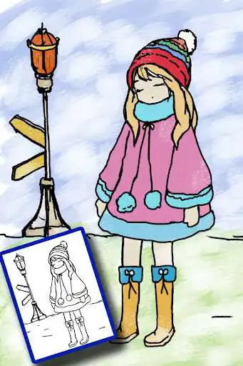 Play Princess Coloring Book & Drawing Pad  and enjoy Princess Coloring Book & Drawing Pad with UptoPlay