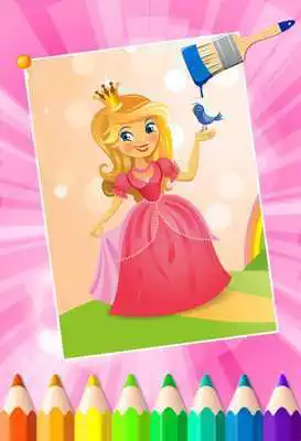Play Princess Coloring Book for Kids
