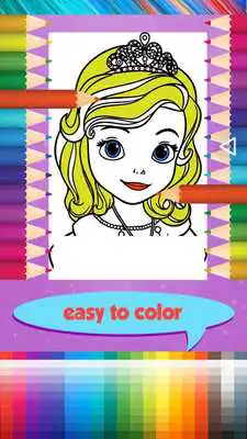 Play Princess Coloring Book For Sofia