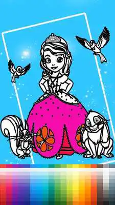 Play Princess Coloring Book For Sofia
