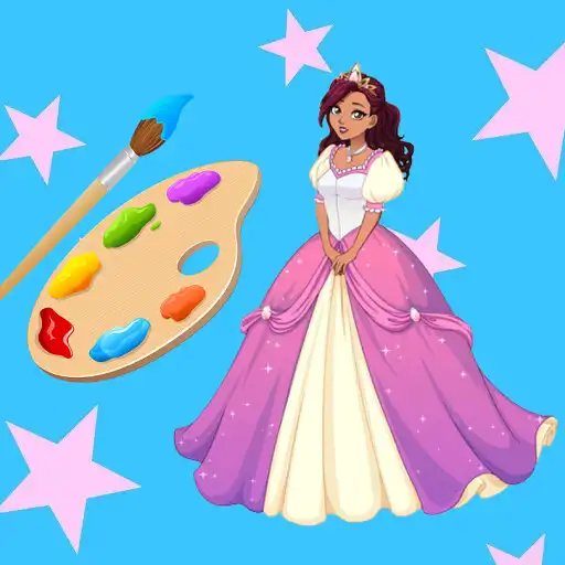 Play Princess coloring book girls APK Play Princess coloring book girls APK