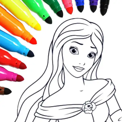 Free play online Princess Coloring Game APK Free play online Princess Coloring Game APK