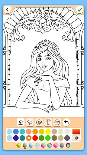 Play Princess Coloring Game