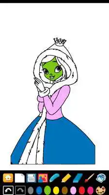 Play Princess Coloring Game