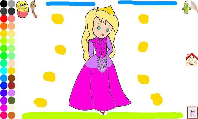 Play Princess Coloring Games Girls