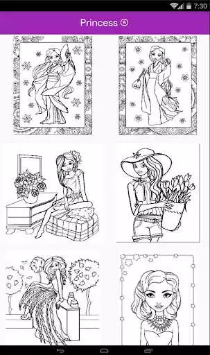 Play Princess Coloring Pages