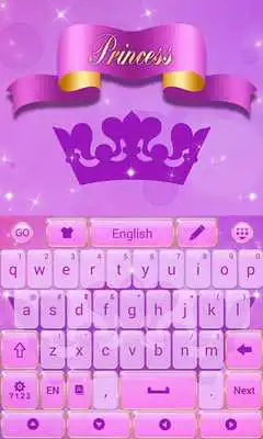 Play Princess Color Theme Keyboard