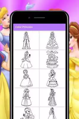 Play Princess Colour Book