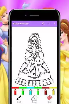 Play Princess Colour Book