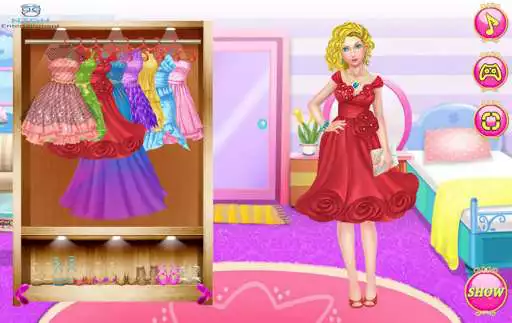 Play Princess Dinner Outfits - Dress up games for girls  and enjoy Princess Dinner Outfits - Dress up games for girls with UptoPlay