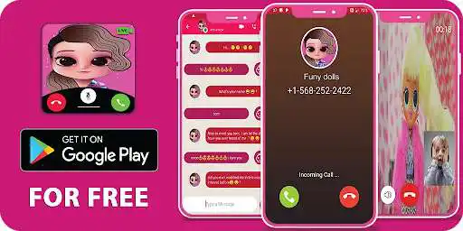 Play princess doll cute video call and chat game  and enjoy princess doll cute video call and chat game with UptoPlay