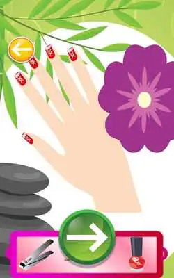 Play Princess Doll Nail Polish Spa