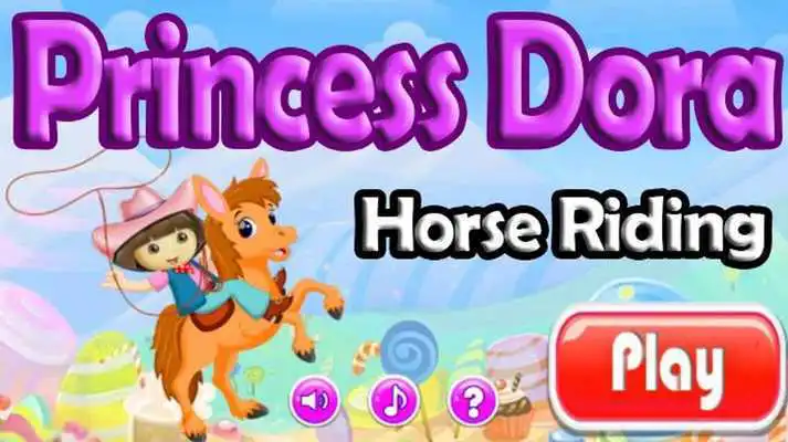 Play Princess Dora Horse Riding