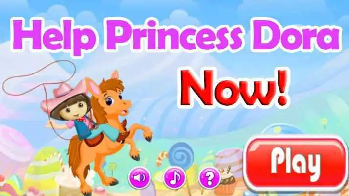 Play Princess Dora Horse Riding