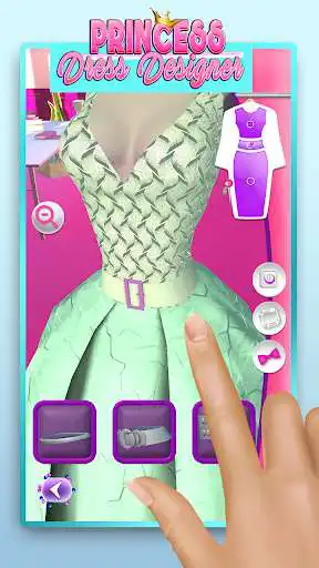 Play Princess Dress Designer 3D as an online game Princess Dress Designer 3D with UptoPlay