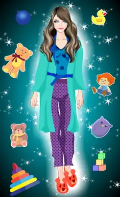 Play Princess Dress up and Hair Salon - Pajama Fashion
