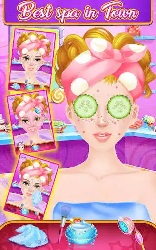 Play Princess Dress up & Makeover - Color by Number as an online game Princess Dress up & Makeover - Color by Number with UptoPlay