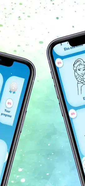 Play Princesses Coloring game as an online game Princesses Coloring game with UptoPlay