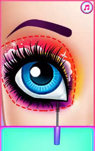 Play Princess Eye Makeup Artist Game  and enjoy Princess Eye Makeup Artist Game with UptoPlay