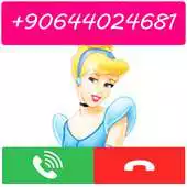 Free play online Princess Fake Call From Cinderela APK