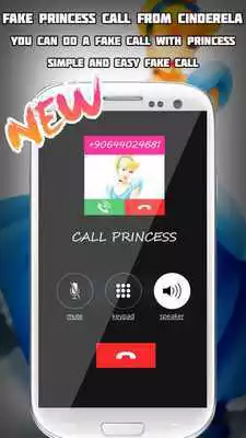 Play Princess Fake Call From Cinderela