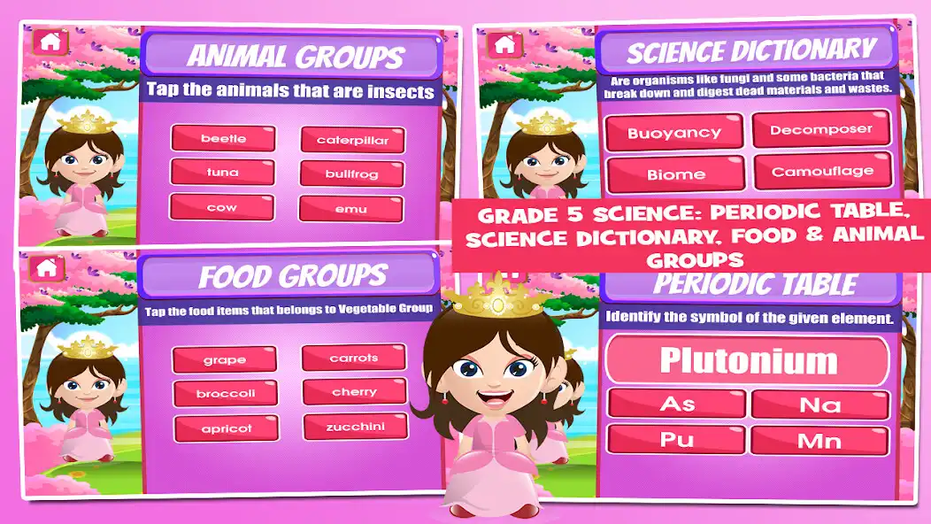 Play Princess Fifth Grade Games as an online game Princess Fifth Grade Games with UptoPlay