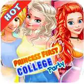 Free play online Princess First College Party APK
