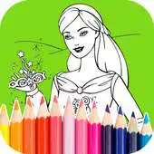 Free play online Princess girl coloring book APK Free play online Princess girl coloring book APK