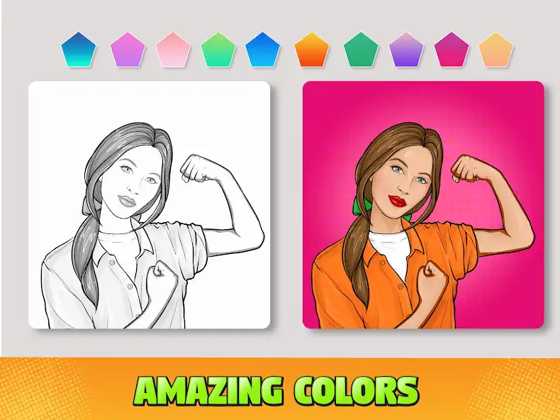 Play Princess Girl Coloring Drawing  and enjoy Princess Girl Coloring Drawing with UptoPlay