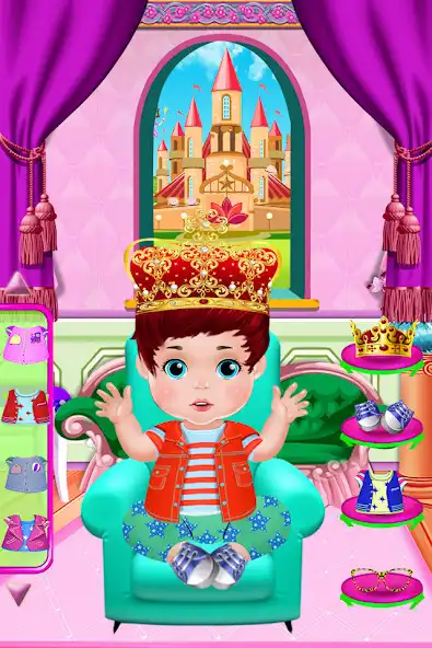 Play Princess Give Birth Baby Care as an online game Princess Give Birth Baby Care with UptoPlay