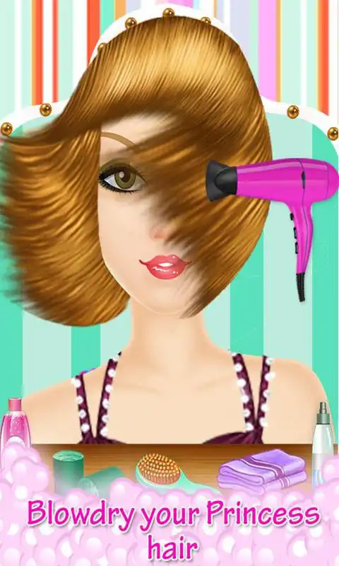 Play Princess Hair Fashion Spa