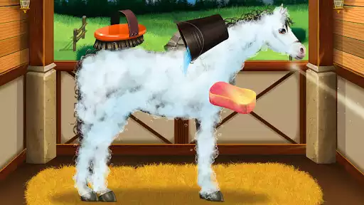 Play Princess Horse Caring 2 as an online game Princess Horse Caring 2 with UptoPlay