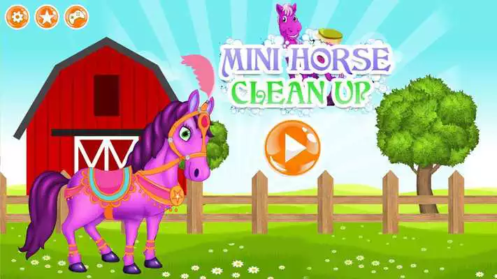 Play Princess Horse Cleanup and Care
