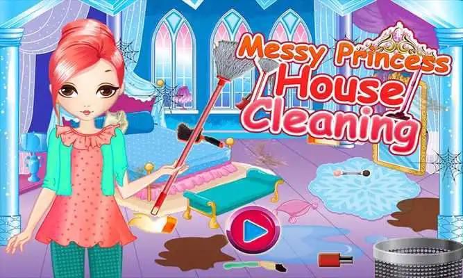 Play Princess House Cleaning - Rooms Clean up Play Princess House Cleaning - Rooms Clean up