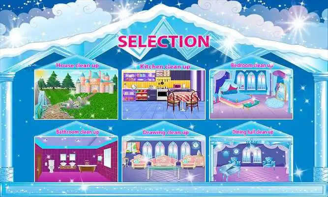 Play Princess House Cleaning - Rooms Clean up Play Princess House Cleaning - Rooms Clean up