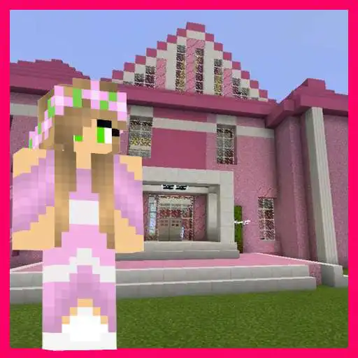 Play Princess House Pink Map For MCPE APK