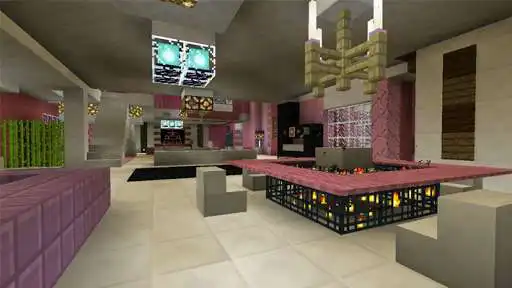 Play Princess House Pink Map For MCPE as an online game Princess House Pink Map For MCPE with UptoPlay
