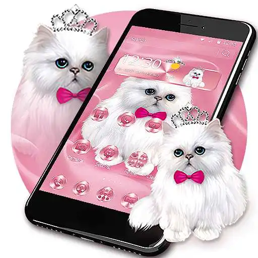 Free play online Princess Kitty Theme & Lock Screen APK Free play online Princess Kitty Theme & Lock Screen APK