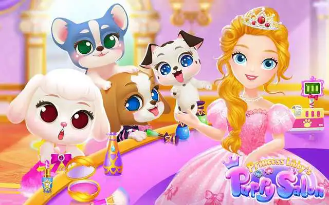 Play Princess Libbys Puppy Salon