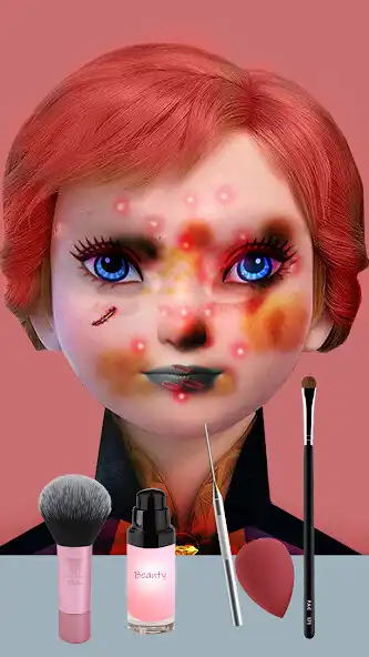 Play Princess Makeover Makeup ASMR  and enjoy Princess Makeover Makeup ASMR with UptoPlay