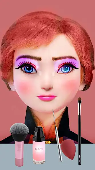 Play Princess Makeover Makeup ASMR as an online game Princess Makeover Makeup ASMR with UptoPlay