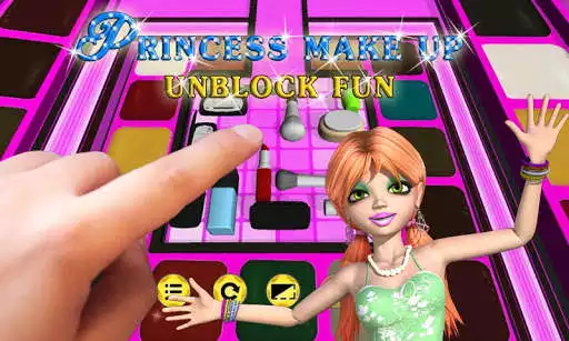 Play Princess Make Up: Unblock Fun  and enjoy Princess Make Up: Unblock Fun with UptoPlay